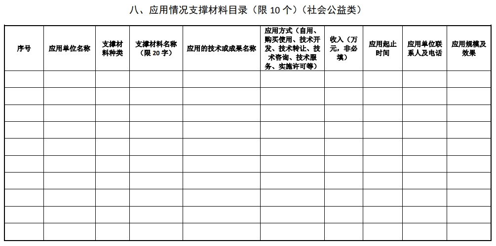2025年北京市科學技術獎科學技術進步獎提名書13